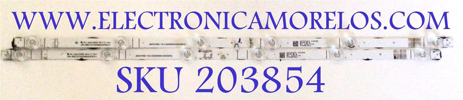 KIT DE LED'S PARA TV HISENSE ( 2 PZ ) / NUMERO DE PARTE CRH-BXBT32Y13030060214FREV1.0 / JHD315Y1H01-TXL1+2021020101+SVH320F52 / MODELO 32A4H - Imagen 1